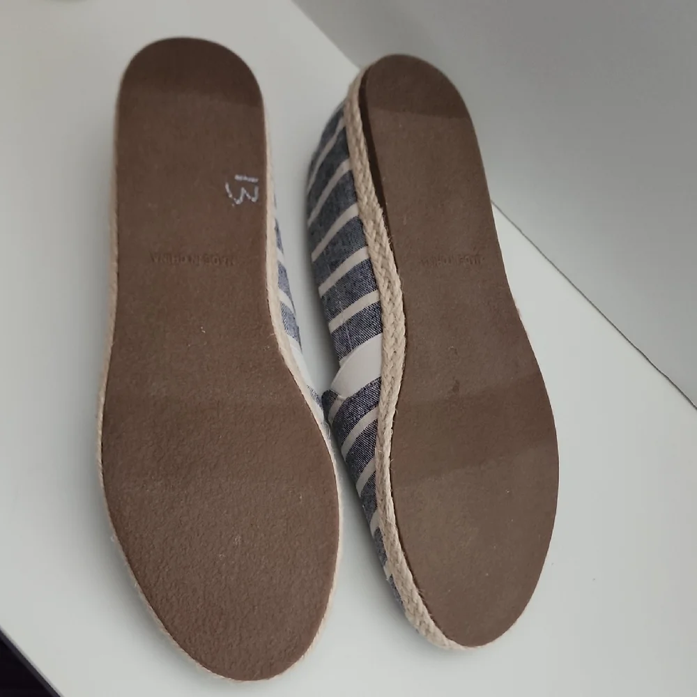Report Blue and White Striped Espadrilles - Picture 3 of 6